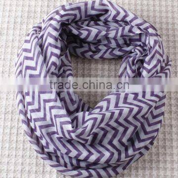 New beautiful colorful Chevron infinite scarf