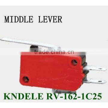 RV micro switch with middle lever 16A RV-162-1C25