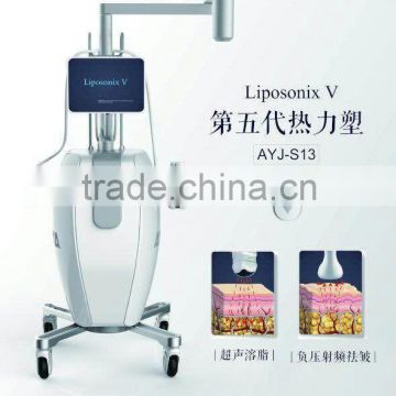 AYJ-S15 vacuum RF Cellulite Removal Ultrasonic Slim Machine / liposonix