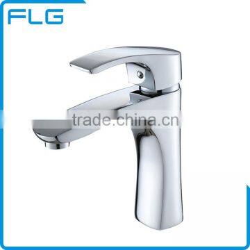 Professional Design Brass Single Handle Luxury Bathroom Basin Faucet