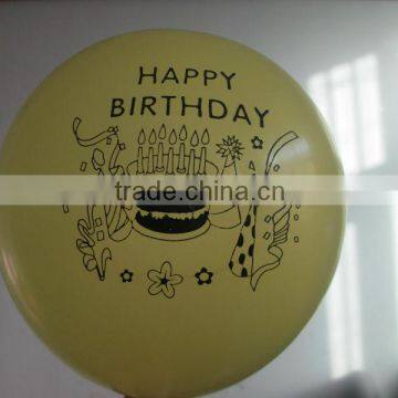 latex round baloon china