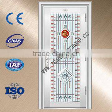 Building safety stainless steel front door design