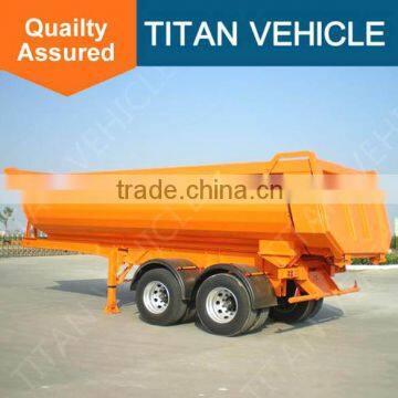 2 axle dump tipper trailer , carreta basculante 2 eixos