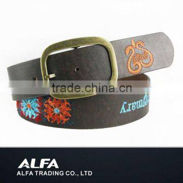 Lady's Hot Sale Embroidery Belt
