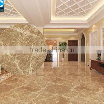 24''x24'' beige color simulated emperador light full polished glaze porcelain tiles