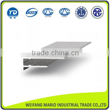 China top aluminium profile manufacturers aluminium profile for polycarbonate sheet