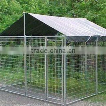 Galvanized steel dog kennel Iron Fence Dog Kennel chain link dog kennel panels