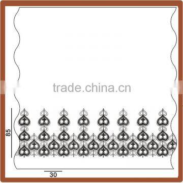 China Supplier European Design Mulit-color Window Cotton Curtain Ready Made photo-6