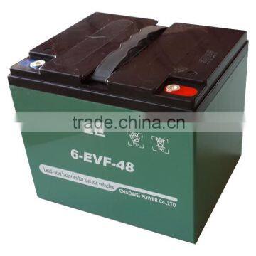 EVF Series VRLA Gel Battery for Electric Vehicles, 12V 48Ah at 3hr rate