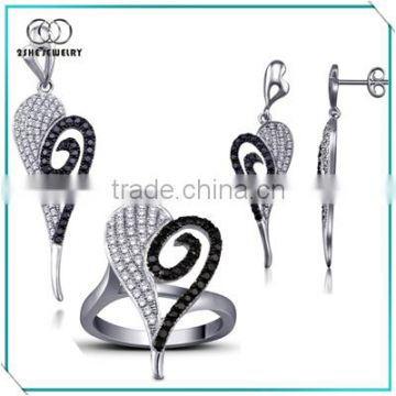 heart fashionable silver jewelry