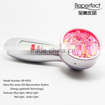 BP016 4 in 1 red blue yellow led light therapy pigmentation removal machine