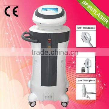 Super combination, Multi-function machine, ND YAG laser IPL luce pulsata SHR