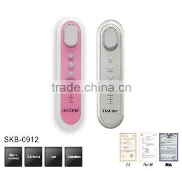 4 in 1 age galvanic spa electric face lifting facial beauty equipment