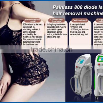 Two million shoot times Professional 808nm diode laser hair removal machine with Germany laser module