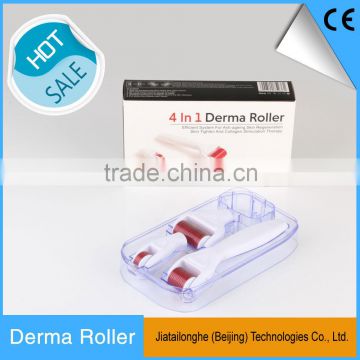 High quality professional derma roller skin care device 4 in1 derma roller for scar removal