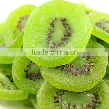 New crop green color dried Kiwi