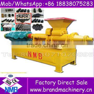 Best quality with CE&ISO wood sawdust coal rod charcoal briquette extrusion machine