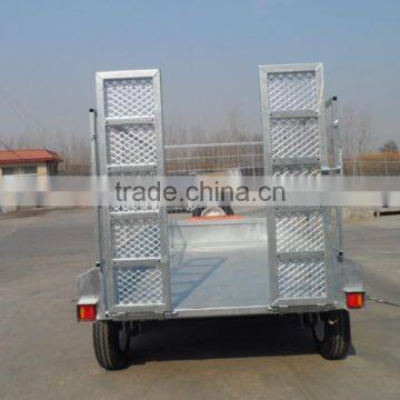 Heavy Duty Galvanized Tandem Hydraulic Tipper Box Trailers