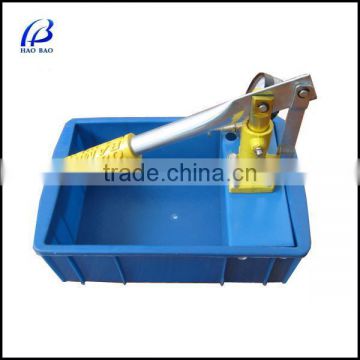 40BAR hydrostatic test pump HAOBAO SY40 Plastic box Test Pump