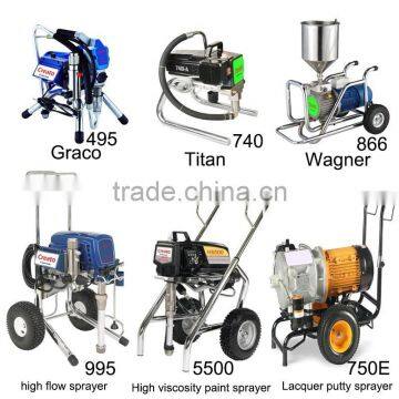 H777 AC Motor Piston Pump 1.1L/min Airless Paint Sprayer photo-2