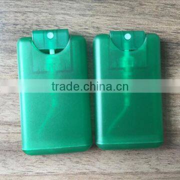 10ml 12ml 15ml 20ml High quality credit card bottle with pump sprayer for liquid