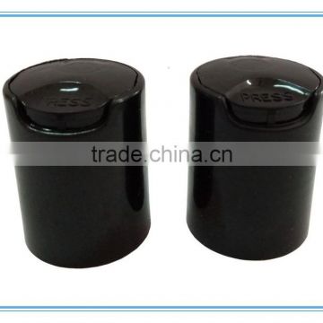 Black Plastic Disc Top Cap 24/415