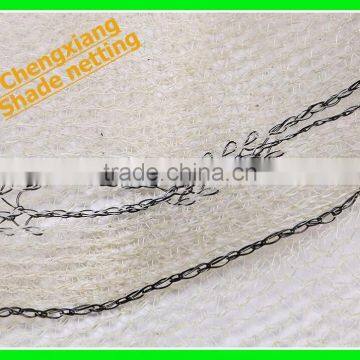 white color with black side Anti Hail Netting