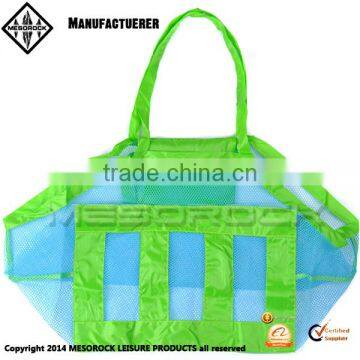 Large Sand Beach Children Beach Toys,clothes,towel Bag Mesh Storage Bag photo-3