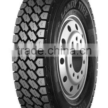 LANDY TIRE Brand DD308 TBR Chinese tyre Drive position for regional transportation