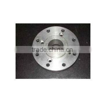 flange and pad for high precision fabrication stamping parts