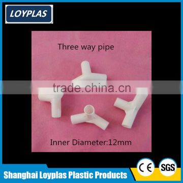 customized plastic pvc pipe fitting three way elbow