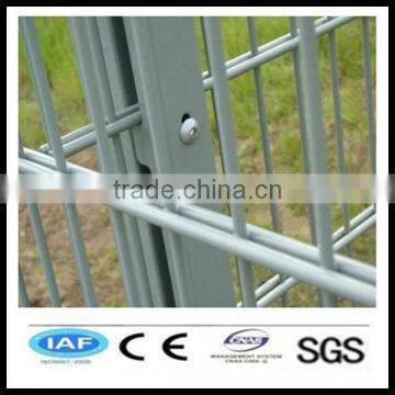 wholesale China CE&ISO certificated welded double wire fence(pro manufacturer)