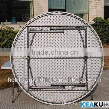 OEM BLOW MOLDING Plastic Table HDPE Plastic Folding Table and Chair photo-5