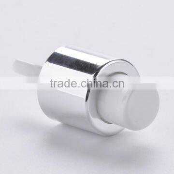 Good Quality Cream Pump With Silver Aluminum Collar photo-6