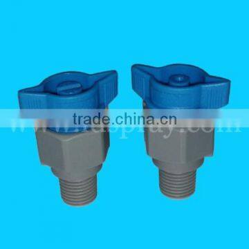 1/8",1/4",3/8",BSPT PP or plastic hollow full solid cone jet nozzles