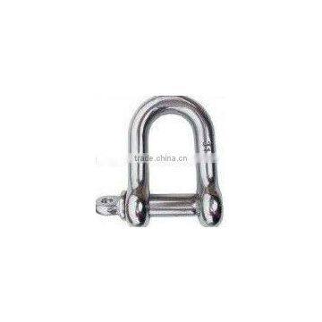 Stainless Steel Screw Pin D Shackles