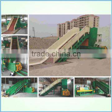 Oil Palm EFB Long Fiber Bale Machine Semi-automatic Horizontal Type photo-2