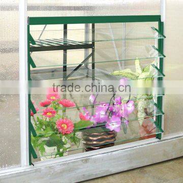 Proveedor China Aluminum Greenhouse Window Shutters
