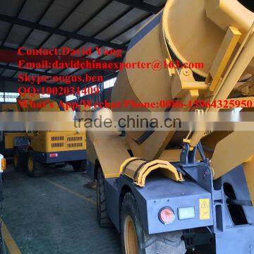 Samll Capacity Swing Drum Concrete Mixer Truck for Sale photo-3