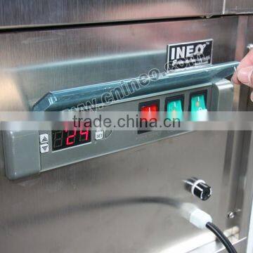 Compact Design Cake Display Fridge/Curved Glass Display Refrigerator/Counter Refrigerator Display Case photo-3