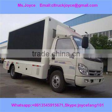 Led Advertising Truck Body With SLT Led Screen P8 For Customized