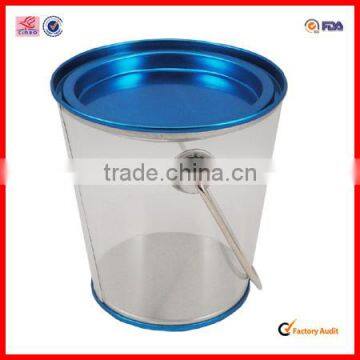 clear plastic container with handle