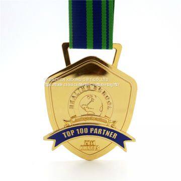 New Design custom running gold award metal medal