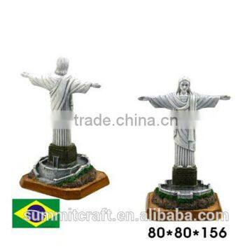 Brazil Cristo Redentor famous building miniature resin souvenirs