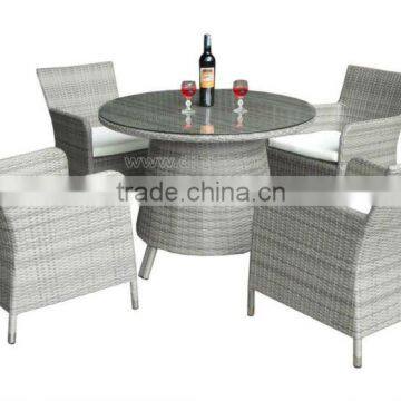 PE Rattan Dining Table Set/ PE wicker dining set/ Outdoor furniture