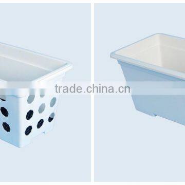 SOL 2015 self-watering rectangular boxes decorative plastic window box planters