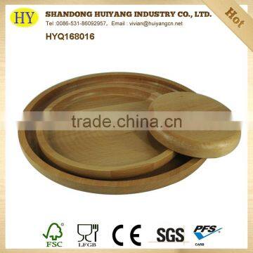 Unfinished Factory Round Wooden Pizza Tray on Sale photo-2