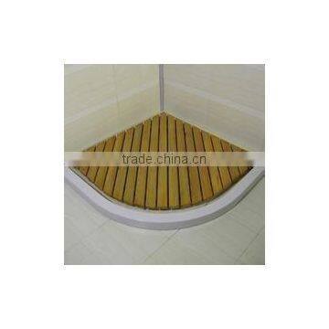 Alibaba china hot selling bathroom wooden mat