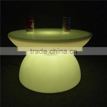 Fashion Nice Shenzhen Furniture Wireless Rechargeable Battery Remote Control Bar Party LED Glow Cocktail Table photo-3