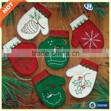 wool felt handmade christmas craft for decoration